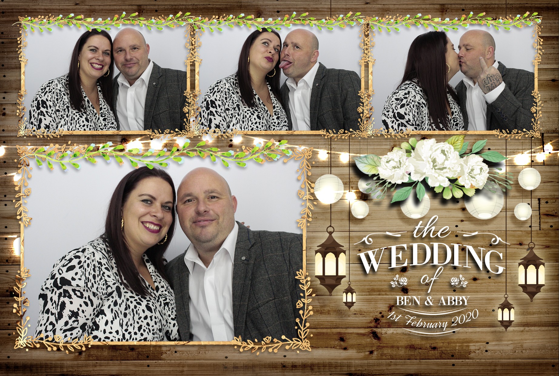 Ben & Abby’s Wedding  | View more photos from the event at gallery.myphotoboothexperience.co.uk/u/MyPhotoBoothExperienceLtd/Ben-Abby’s-Wedding